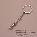 Zinc Alloy Lighthouse Keychain Bag Charm Gift view 2