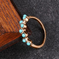 Minimalist Stacked Row Ring For Women, Fashion Niche Design Index Finger Pinky Commute Band view 3