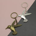 Metal Flying Bird Keychain Bag Charm (1814) view 1