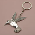 Metal Flying Bird Keychain Bag Charm (1814) view 3