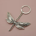 Alloy Dragonfly Keychain Bag Charm view 3