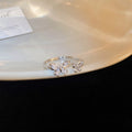 Zircon Butterfly Open Ring Korean Light Luxury Fashion Index Finger Jewelry For Women view 2