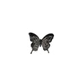 Acrylic Multi Layer Butterfly Open Ring Sweet Cool Style Statement Index Finger Jewelry view 5