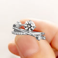 French Luxury Planet Orbit Ring For Women, Sparkling Cosmic Adjustable Index Finger Jewelry view 6