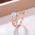 French Luxury Planet Orbit Ring For Women, Sparkling Cosmic Adjustable Index Finger Jewelry view 3