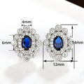 European Fashion Sunflower Stud Earrings Elegant Classic Statement Flower Ear Jewelry view 5