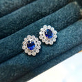 European Fashion Sunflower Stud Earrings Elegant Classic Statement Flower Ear Jewelry view 1