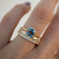 New Light Luxury Three Piece Ring Set For Women, Queen Style Elegant Statement Finger Rings view 1