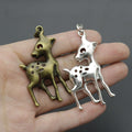 Zinc Alloy Deer Keychain For Bag Charm Gift view 4