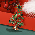 Alloy Christmas Tree Brooch Pin For Holiday Clothing Decoration view 4