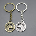 Metal Horse Head Shape Keychain Bag Charm Gift view 4