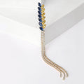 Alloy Rhinestone Wheat Tassel Brooch For Fashion Lapel Accessories view 2