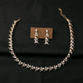 Luxury Vintage Pearl Drop Dangle With Rhinestone Leaf Alloy Bridal Banquet Jewelry Set Earrings view 4