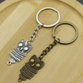 Metal Minimalist Owl Keychain Bag Charm Gift Accessory view 3