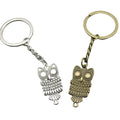 Metal Minimalist Owl Keychain Bag Charm Gift Accessory view 5