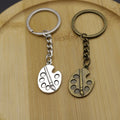 Zinc Alloy Minimal Easel Palette Keychain Bag Charm Fashion Accessory view 4