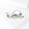 Alloy Enamel Cute Snail Brooch Pin For Coats And Suits view 3
