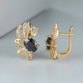 Personalized Floral Ear Cuff Earrings, Petal Flower Elegant Fashion Popular Earrings For Women view 2