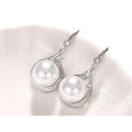 Luxury Faux Pearl Earrings For Women, Vintage Elegant Lady Mother's Day Gift Ear Jewelry view 3
