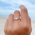 Assorted Fashion Oval Wedding Rings For Women, Trendy Versatile Bridal Finger Jewelry view 4