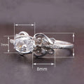 Zircon Wedding Prop Ring, Fashion Lace Micro Pave Oval Shape Hot Selling Women's Finger Ring view 5