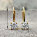 Korean Japanese Style Minimalist Four Prong Ear Cuff Autumn Cool Tone Earrings For Women view 3