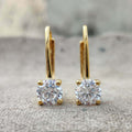 Korean Japanese Style Minimalist Four Prong Ear Cuff Autumn Cool Tone Earrings For Women view 2
