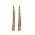 Gold Plated Zinc Alloy Triangle Tassel Drop Earrings With Silver Posts Chic Minimalist Jewelry view 5