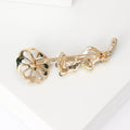 Alloy Frog Leaf Brooch Minimalist Lapel Pin For Women's Cardigans view 3