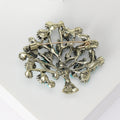 Alloy Money Tree Brooch For Stylish Plant Clothing Decoration view 3