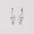 Zinc Alloy Snake Charm Pendant No.148336 for DIY Necklace Bracelet Jewelry Making view 4