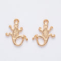 Zinc Alloy Gecko Charm Pendant No.661925 for DIY Necklace Bracelet Jewelry Making view 4