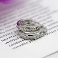 Vintage Baroque Round Hoop Earrings For Women, Minimal Chic Fashion Ear Hoops Jewelry view 4