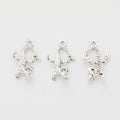 Antique Silver Zinc Alloy Gecko Charm Pendant for DIY Necklace Bracelet Jewelry Making view 1