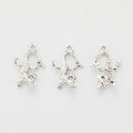 Antique Silver Zinc Alloy Gecko Charm Pendant for DIY Necklace Bracelet Jewelry Making view 2