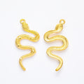Zinc Alloy Snake Charm Pendant No.811301 for DIY Necklace Bracelet Jewelry Making view 5