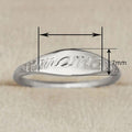 Exquisite Simple Mom Flower Ring Niche Minimalist Jewelry Mother Day Birthday Gift For Women view 4