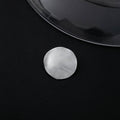 European American Statement Metal Geometric Round Brooch Minimalist Clothing Accessory view 3