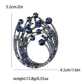 Fashion Alloy Rhinestone Brooch Pin For Suits Sweaters And Coats view 6