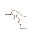 Elegant Alloy Spring Ear Hooks With Loop DIY Jewelry Findings For Handmade Tassel Drop Earrings view 4