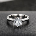 Cross Border Hot Selling Couple Matching Rings For Men Women Proposal Gift Ring Jewelry view 4
