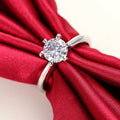 Cross Border Hot Selling Couple Matching Rings For Men Women Proposal Gift Ring Jewelry view 2