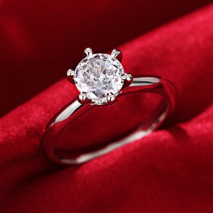 Cross Border Hot Selling Couple Matching Rings For Men Women Proposal Gift Ring Jewelry