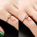 Trendy Couple Matching Rings Men Women Accessories Proposal Ring Gift For Girlfriend view 3