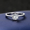 Trendy Couple Matching Rings Men Women Accessories Proposal Ring Gift For Girlfriend view 1