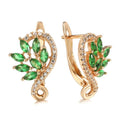 2023 Phoenix Butterfly Feather Flower Earrings For Women High End Fashion Ear Cuff Jewelry view 2
