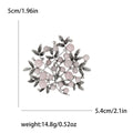 Alloy Pearl Wild Berry Tree Brooch For Garment Decoration view 6