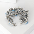 Alloy Pearl Wild Berry Branch Brooch Pin For Fashion Apparel view 3