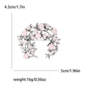 Alloy Pearl Wild Berry Branch Brooch Pin For Fashion Apparel view 6