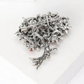 Fashion Alloy Pearl Hydrangea Brooch For Women's Clothing Accessories view 3